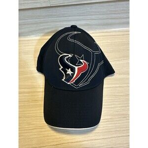 Houston Texans NFL Team Apparel Fitted Back Dad Hat Red White Blue Reebok S/M